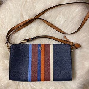 Tory Burch crossbody purse blue/multi